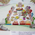 Teddy's Year
-November
-Double Page Spread
-Marie Blackwell
